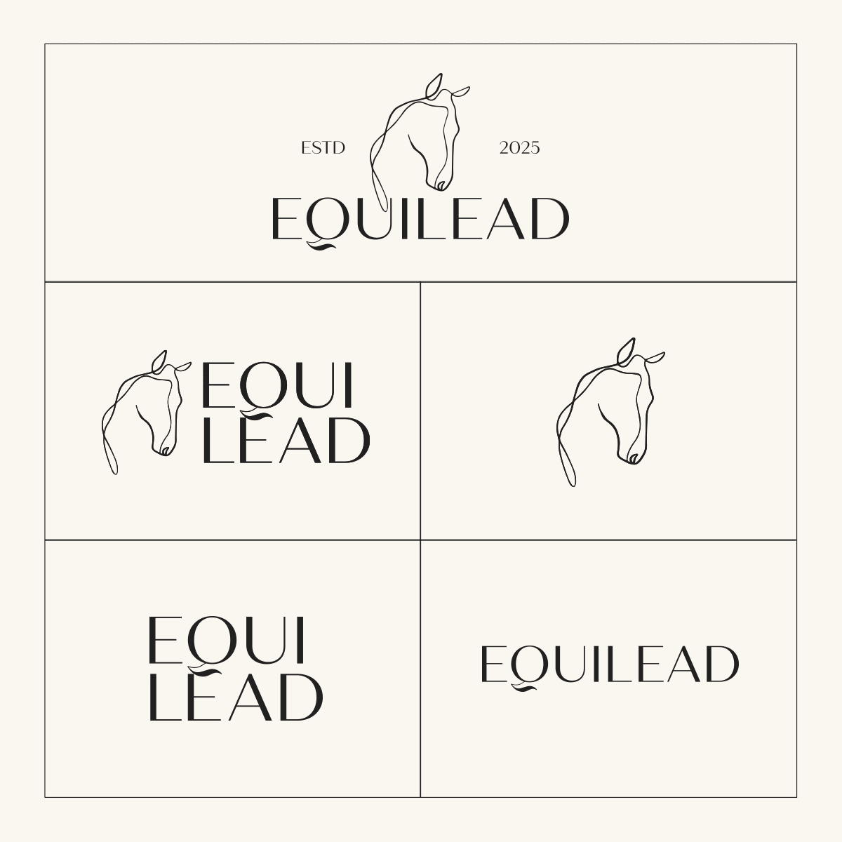equestrian brand identity design