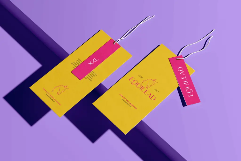 Equilead equestrian brand identity design