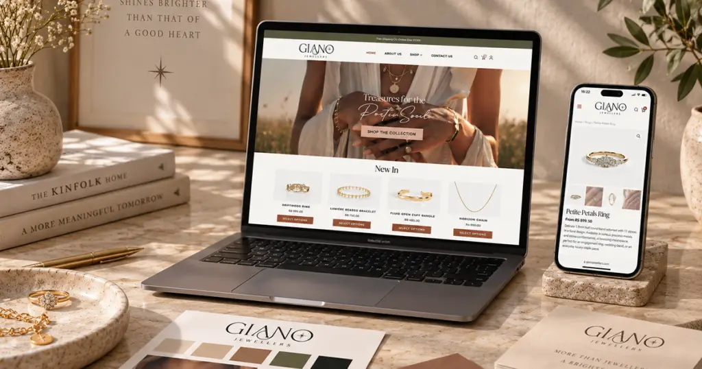 luxury online shopping experience